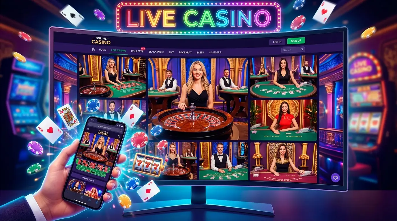 Live Casino bei Roobet casino